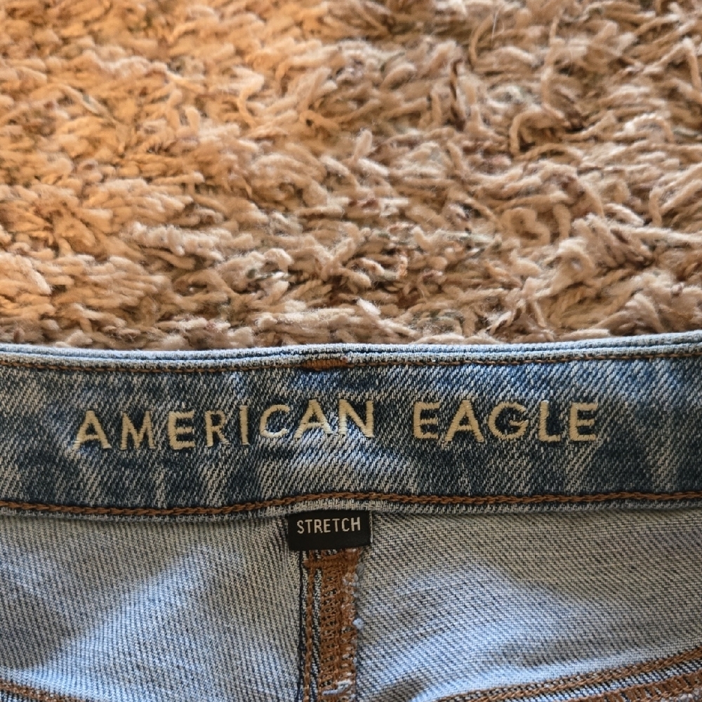 Light Blue Distressed Women’s Jeans - Picture 2 of 3